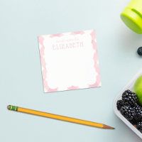 Personalisiert Girls Pink Gingham Lunch Box