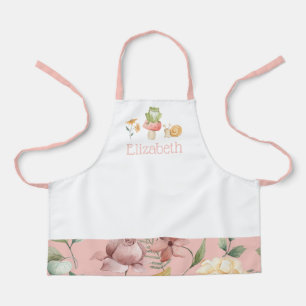 Personalisiert Girls Woodland Fee Blumenschule Schürze