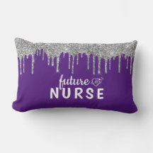 Personalisiert Glam Nurse Lumbar Pillow
