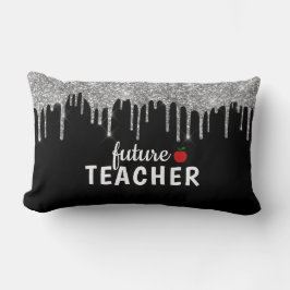 Personalisiert Glam Teacher Lendenkissen
