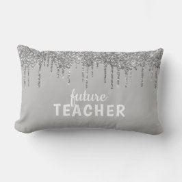 Personalisiert Glam Teacher Lendenkissen