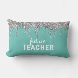 Personalisiert Glam Teacher Lendenkissen