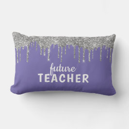 Personalisiert Glam Teacher Lendenkissen