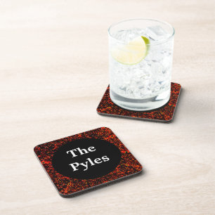 Personalisiert Glittering Print Untersetzer