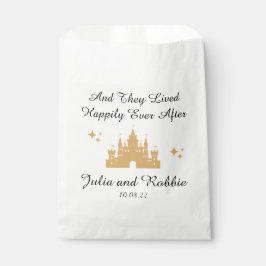Personalisiert glücklich je nach Hochzeit Geschenktütchen