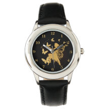 Personalisiert Gold Butterfly Fairy