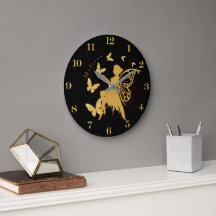 Personalisiert Gold Butterfly Fairy