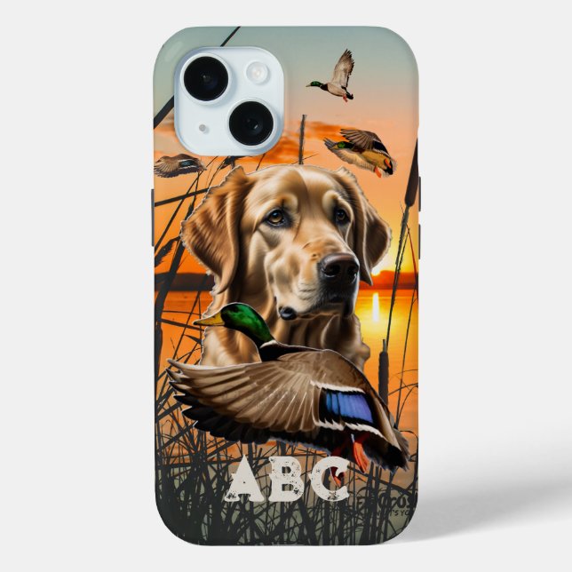 Personalisiert Golden Retriever Case-Mate iPhone Hülle (Rückseite)