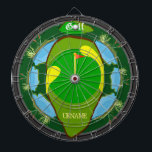 Personalisiert Golf Multi-Hazard Dartscheibe<br><div class="desc">Das perfekte Golfdartboard für Golfer,  Sportler und einzigartige Dart-Brettspiele! Ein großes Golfgelände mit Sandfallen,  Wassergefahr und Gefahren für die Pflanze. Ideal für traditionelle Dartspiele,  eigene Dartspiele oder als einzigartiges Kunstdisplay und vollständig anpassbar,  um Namen,  Bilder und mehr hinzuzufügen,  wenn gewünscht. Viel Spaß!</div>