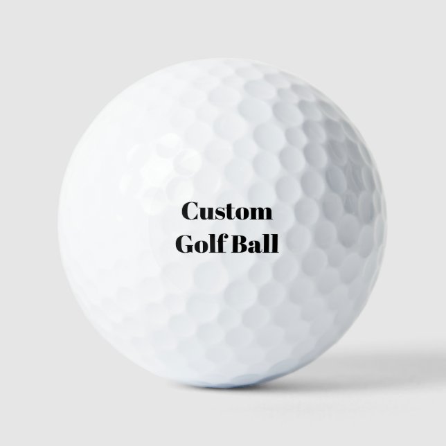 Personalisiert  golfball (Vorderseite)