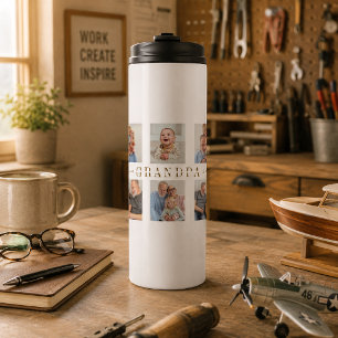 Personalisiert Grandpa Thermal Tumbler Thermosbecher