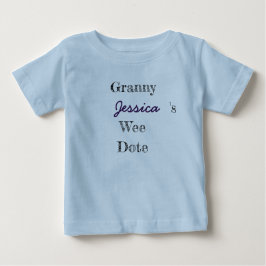 Personalisiert Granny Baby T-shirt