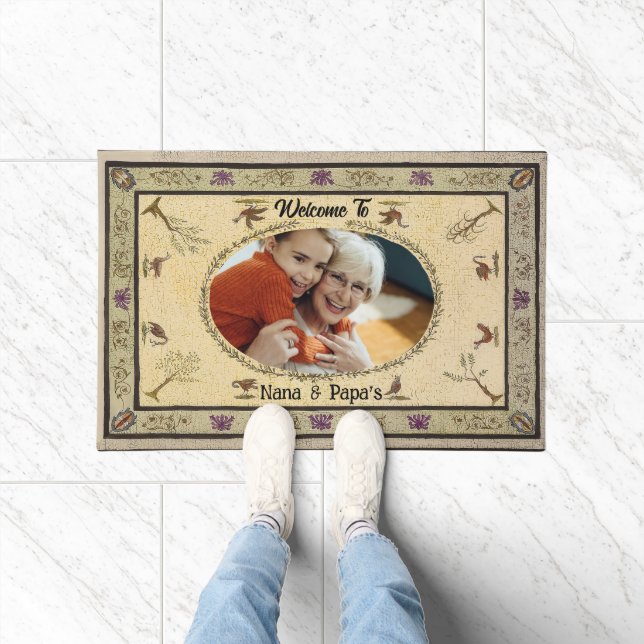 Personalisiert Großeltern Doormat Fußmatte (Indoor)