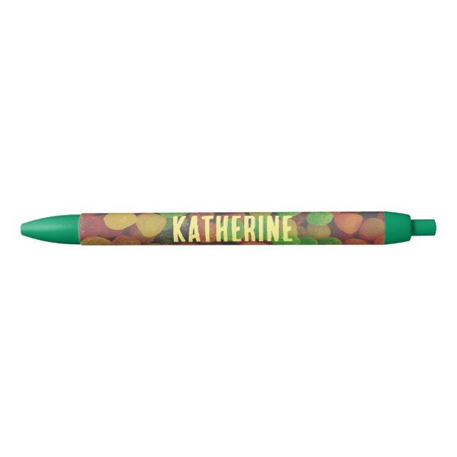 Personalisiert Gumdrops Candy Quirky Kugelschreiber (Vorderseite)