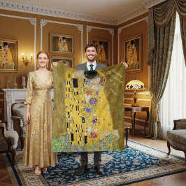 Personalisiert Gustav Klimt Die Botschaft der Kiss Fleecedecke