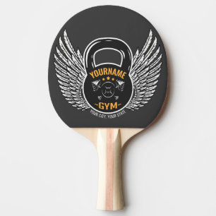 Personalisiert GYM Fitness Trainer Kettlebell Tischtennis Schläger