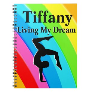 PERSONALISIERT GYMNASTICS DREAMS JOURNAL NOTIZBLOCK