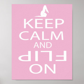 Personalisiert GYMNASTICS Poster