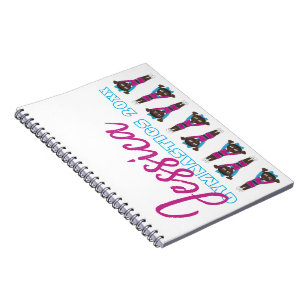 Personalisiert Gymnastik Tumbling Gym Coach Notizblock
