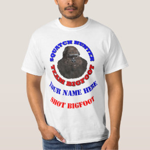 Personalisiert habe ich Bigfoot geschossen T-Shirt
