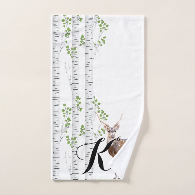Personalisiert Handtuchhändler Doe Buck Woodland H Handtuch (Handtuch)