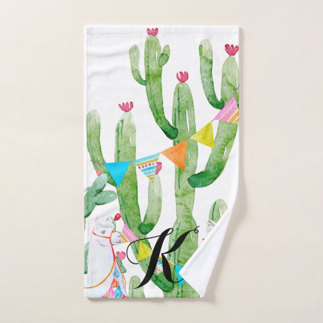 Personalisiert Handtuchhandtuch Boho Llama Bohemis Handtuch (Handtuch)