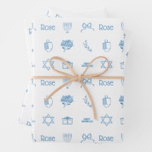 Personalisiert Hanukkah Preppy Sweet