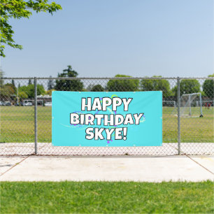 Personalisiert Happy Birthday Banner