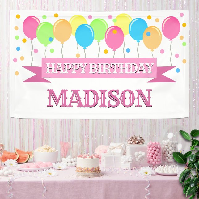 Personalisiert Happy Birthday Banner (Von Creator hochgeladen)