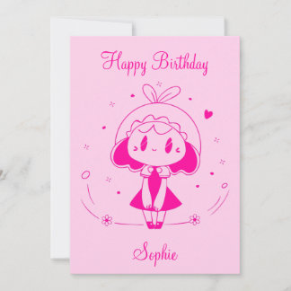 Personalisiert Happy Birthday Einladung