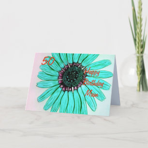 Personalisiert Happy Birthday Mum-Karte Karte