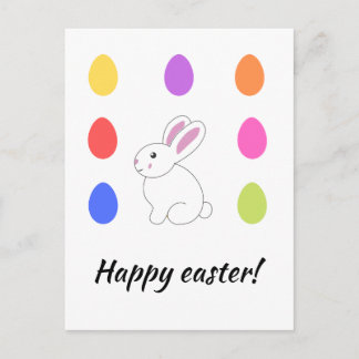 Personalisiert Happy Easter Postkarte