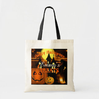 Personalisiert Happy Halloween Bag Tragetasche