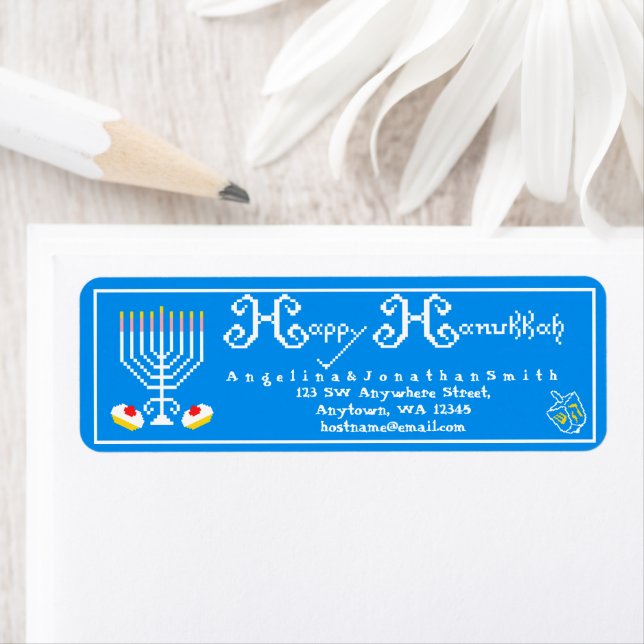 Personalisiert Happy Hanukkah Holiday (Insitu)