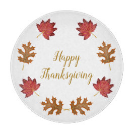 Personalisiert Happy Thanksgiving Schneidebrett