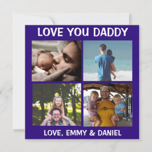 Personalisiert Happy Vatertag Liebe Sie Foto