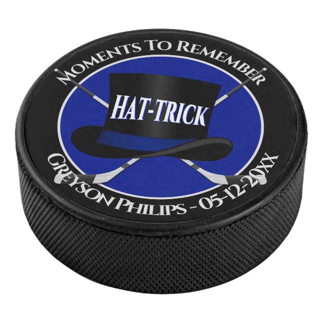 Personalisiert Hat Trick Eishockey Puck (3/4)