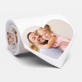 Personalisiert Heart Family Foto Neck Tie Krawatte
