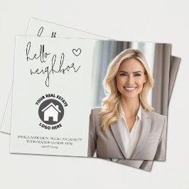 Personalisiert Hello Neighbour Real Anwesen Postkarte