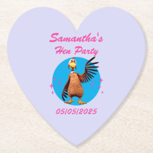Personalisiert Hen Night Party Funny Bachelorette Untersetzer