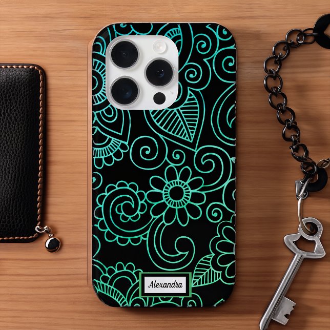 Personalisiert Henna Yoga Pattern Case-Mate iPhone Hülle (Von Creator hochgeladen)