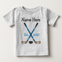 Personalisiert Hockey Baby Name Birth Year Geboren