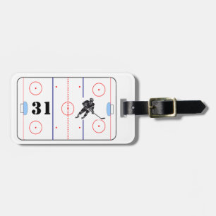 Personalisiert Hockey-Bag Gepäckanhänger