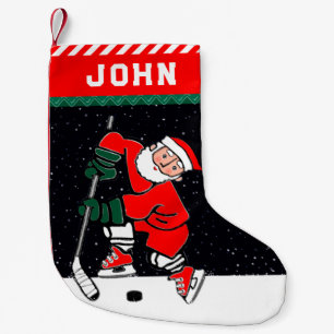 Personalisiert Hockey Holiday-Geschenk Kleiner Weihnachtsstrumpf