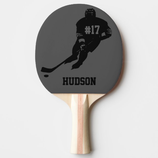 Personalisiert Hockey Ping Pong Paddle Tischtennis Schläger (Vorderseite)