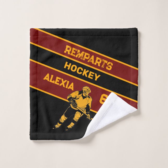 Personalisiert Hockey Wash Tuch Handtuch (Waschlappen)