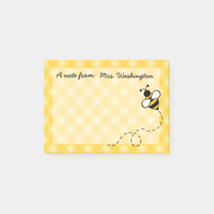 Personalisiert Honey Bee Post It Notes Post-it Klebezettel