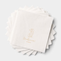 Personalisiert Hunde Dackel Haustier Hochzeit Gold