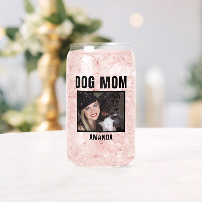 Personalisiert Hunde Mama Foto Dosenglas (Insitu (Hochzeit))