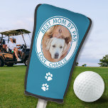 Personalisiert Hunde Mama Modernes Foto Golf Headcover<br><div class="desc">Beste Mama nach Par ... Zwei Ihrer Lieblingssachen, Golf und Ihr Hund ! Jetzt kannst du deinen besten Freund mitnehmen, während du 18 Löcher spielst. Überraschen Sie die Hunde Mama und Golf Lover mit diesem super niedlichen Hund Foto individueller Golfkopfabdeckung und passendem Golfzubehör. Passen Sie diese Kopfdecke mit Ihrem Lieblingshunde-Foto...</div>